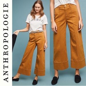 *ON SALE* Anthropologie Crop Pants in Golden Oak
